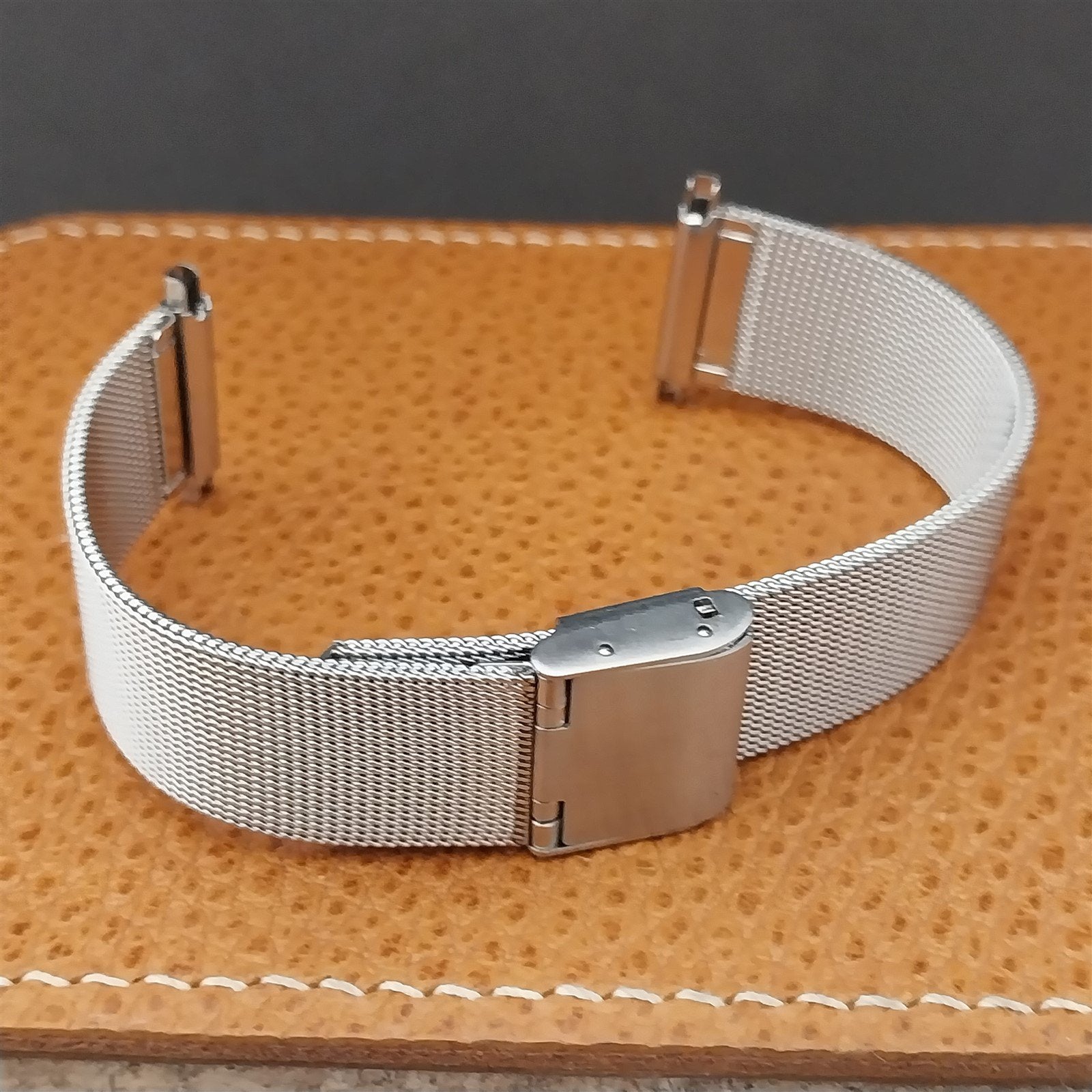 Stainless Steel Mesh 1960s-1970s nos Vintage Watch Band 19mm 20mm 22mm