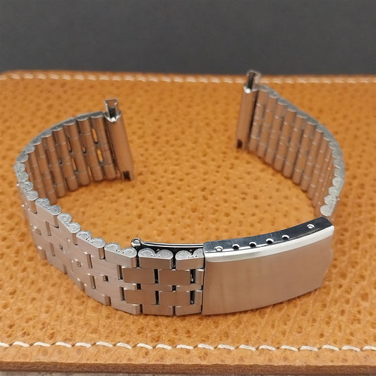 22mm 20mm Speidel Stainless Steel Deployment Vintage Watch Band