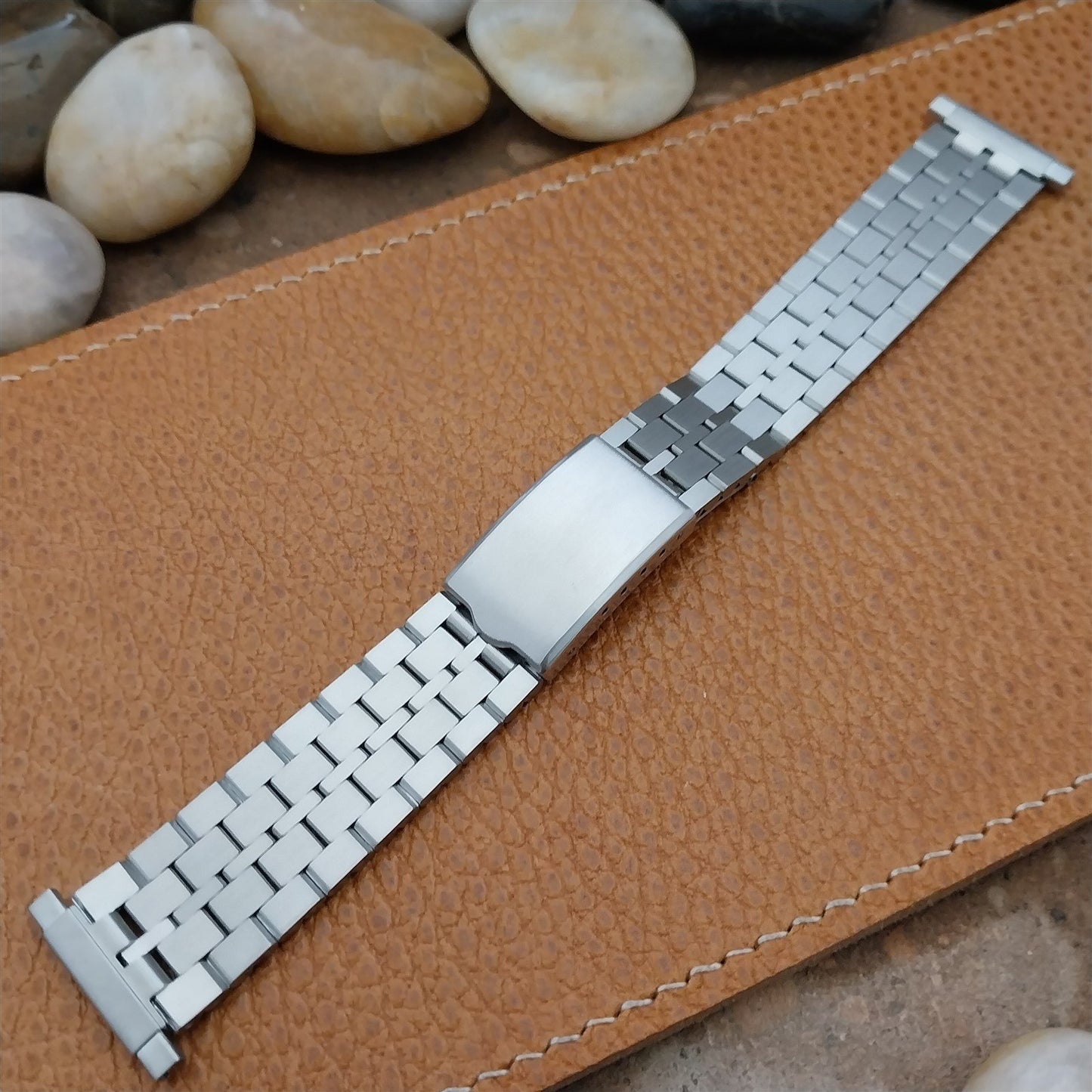 22mm 20mm Speidel Stainless Steel Deployment Vintage Watch Band