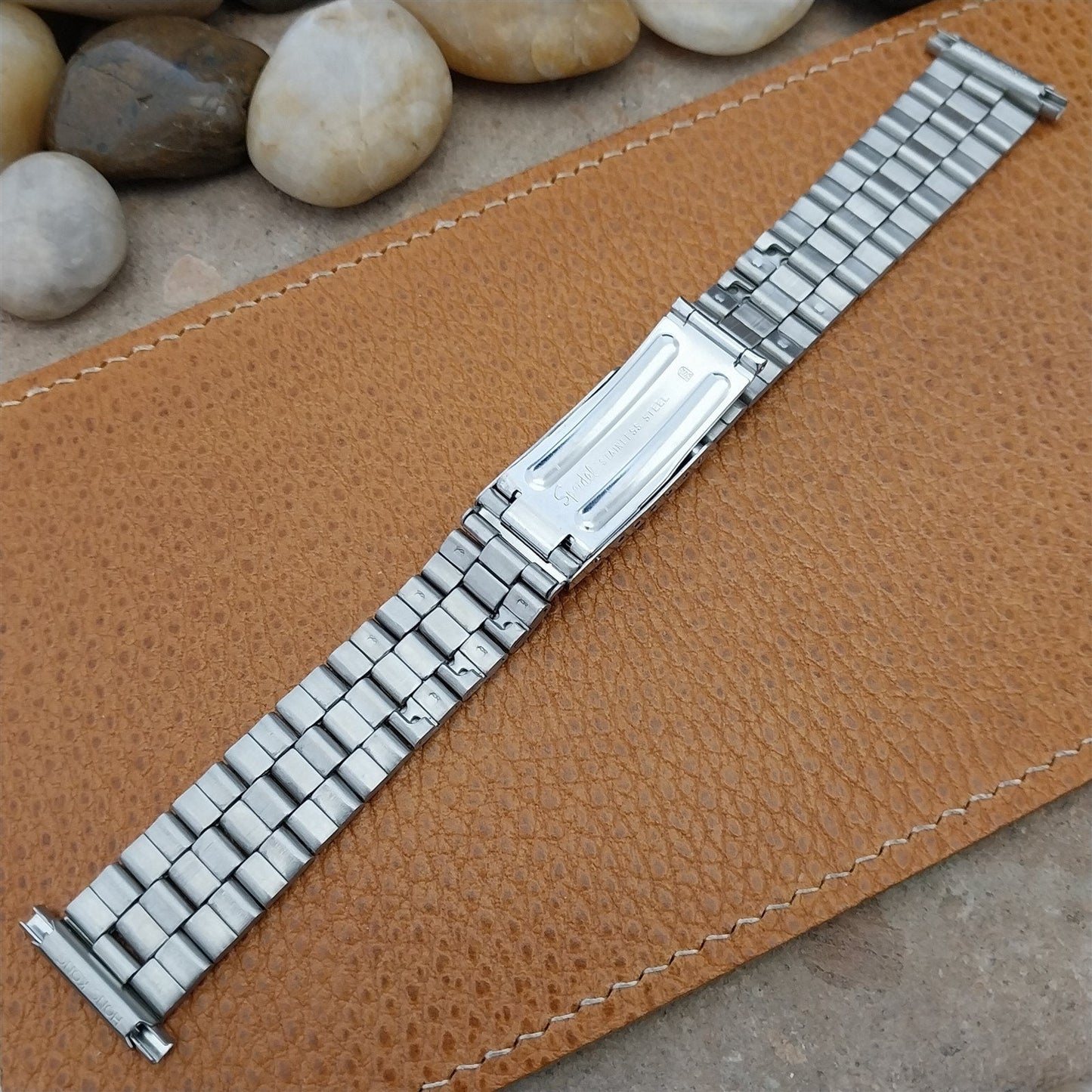 22mm 20mm 19mm Speidel Stainless Steel Unused nos Vintage Watch Band