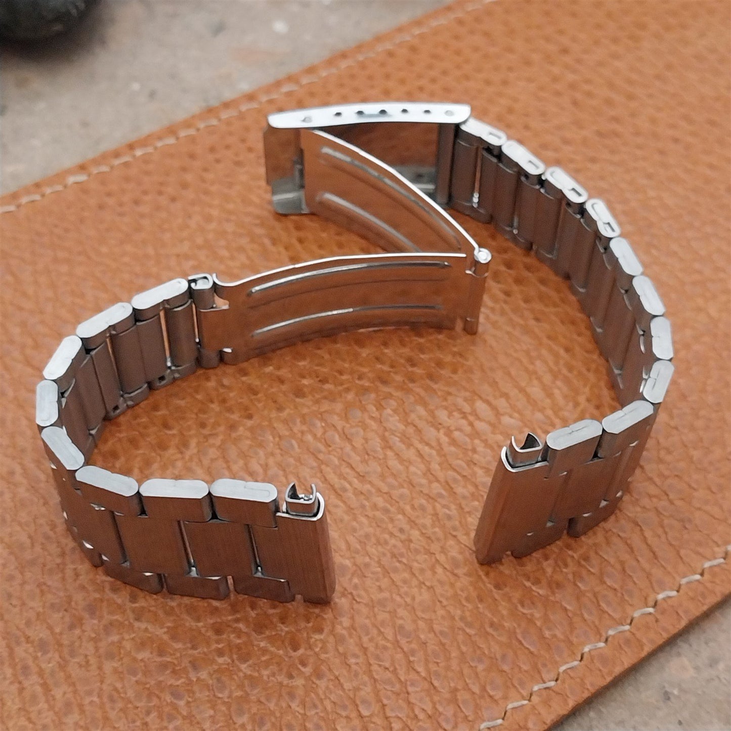 Vintage 19mm 20mm 22mm Speidel Stainless Steel Classic Unused Watch Band