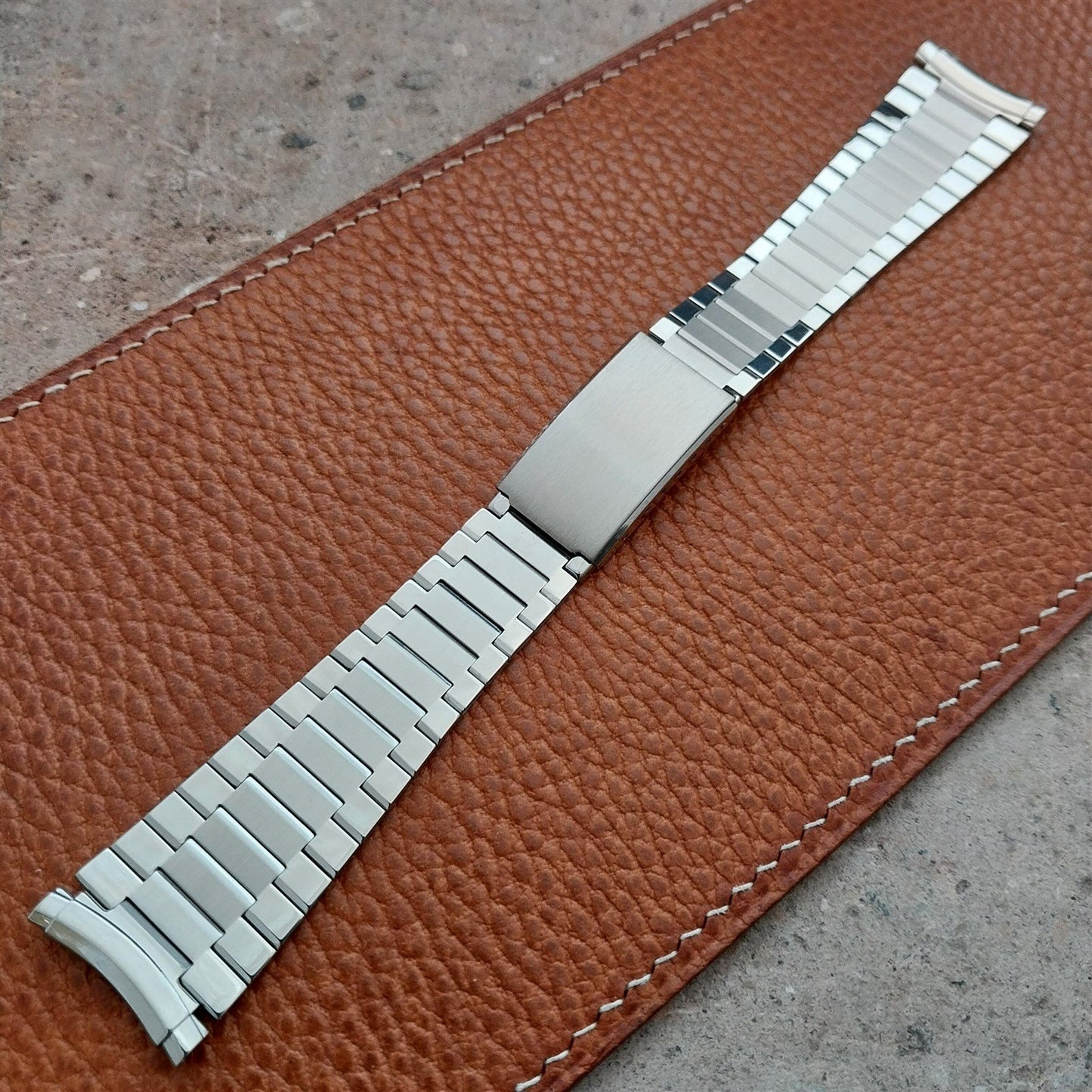 18mm 20mm 22mm Speidel Stainless Steel Deployment Vintage Watch Band