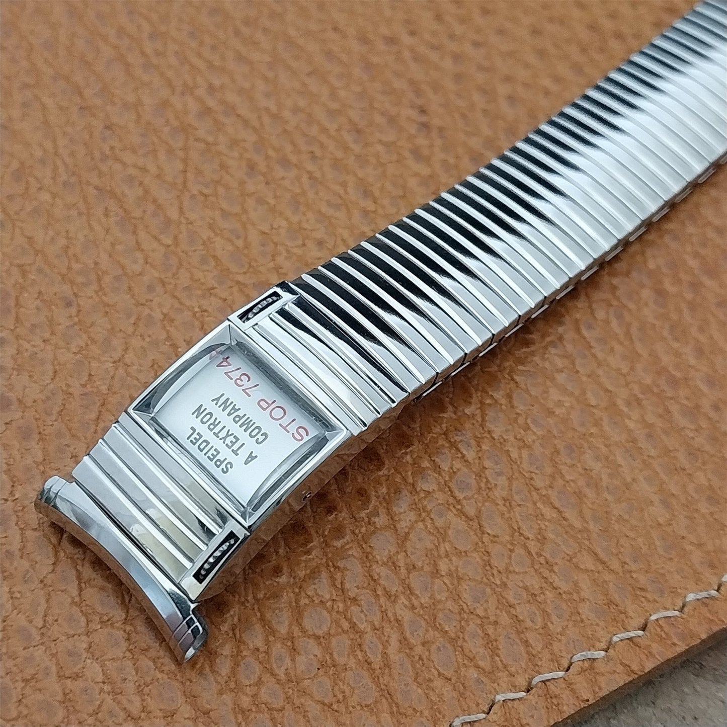 Vintage Stainless Steel Speidel Calendar 1973 16mm 18mm 19mm Watch Band