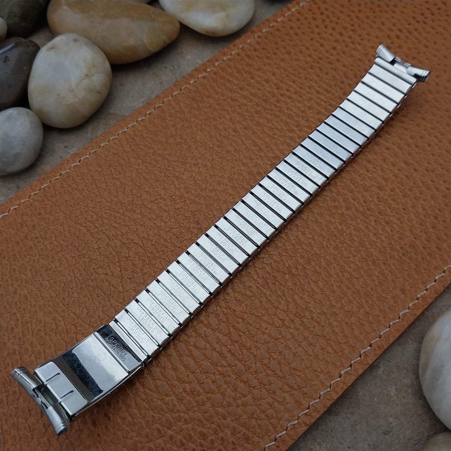 Vintage Stainless Steel Speidel Calendar 1973 16mm 18mm 19mm Watch Band