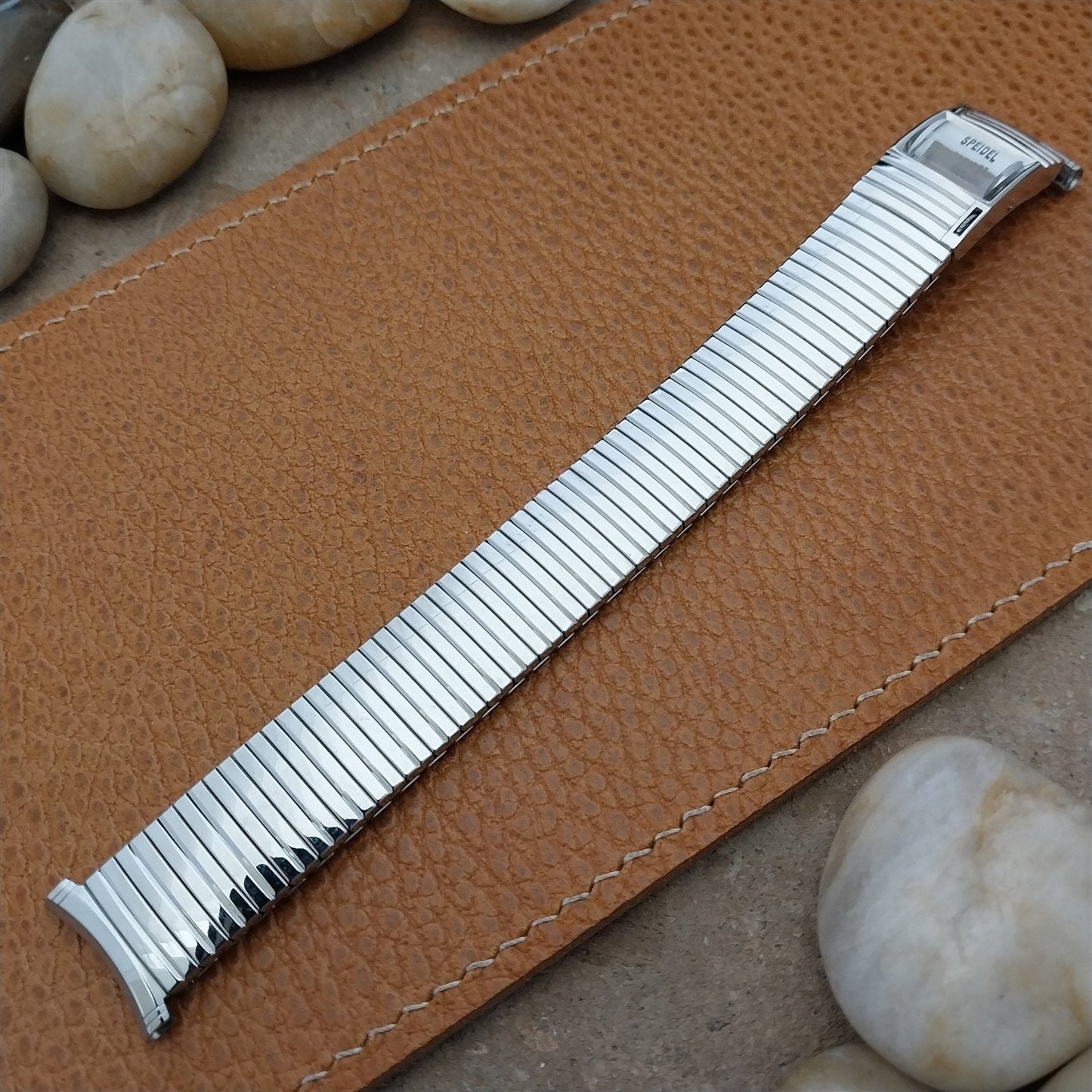 Vintage Stainless Steel Speidel Calendar 1973 16mm 18mm 19mm Watch Band