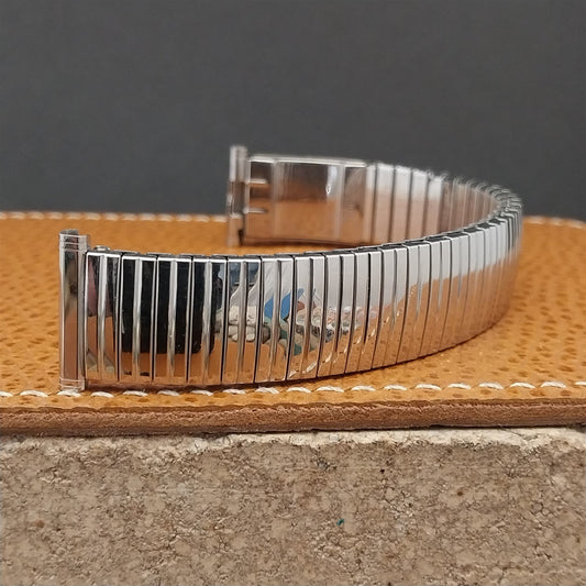 nos Stainless Steel Speidel Calendar 1972 Vintage Watch Band 16mm 18mm 19mm