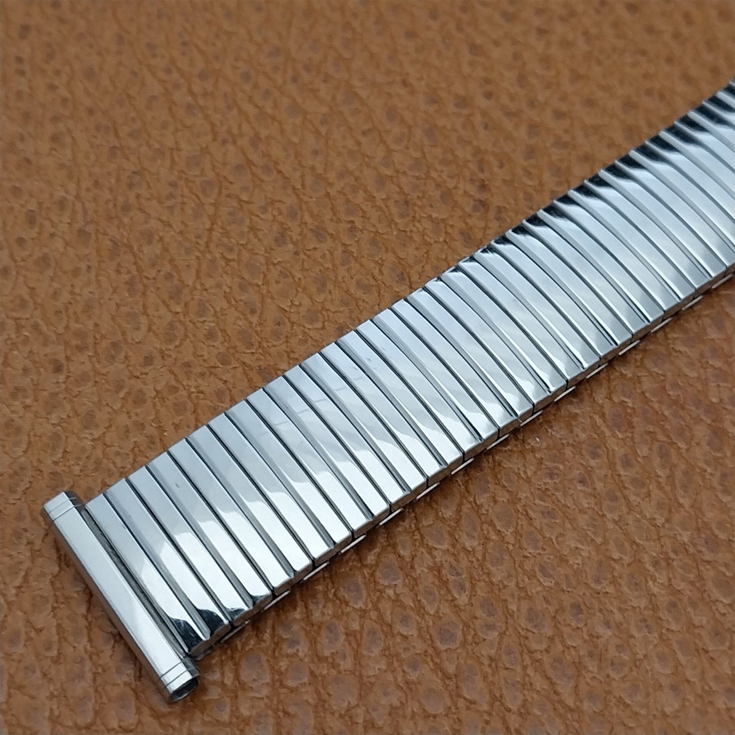 nos Stainless Steel Speidel Calendar 1972 Vintage Watch Band 16mm 18mm 19mm