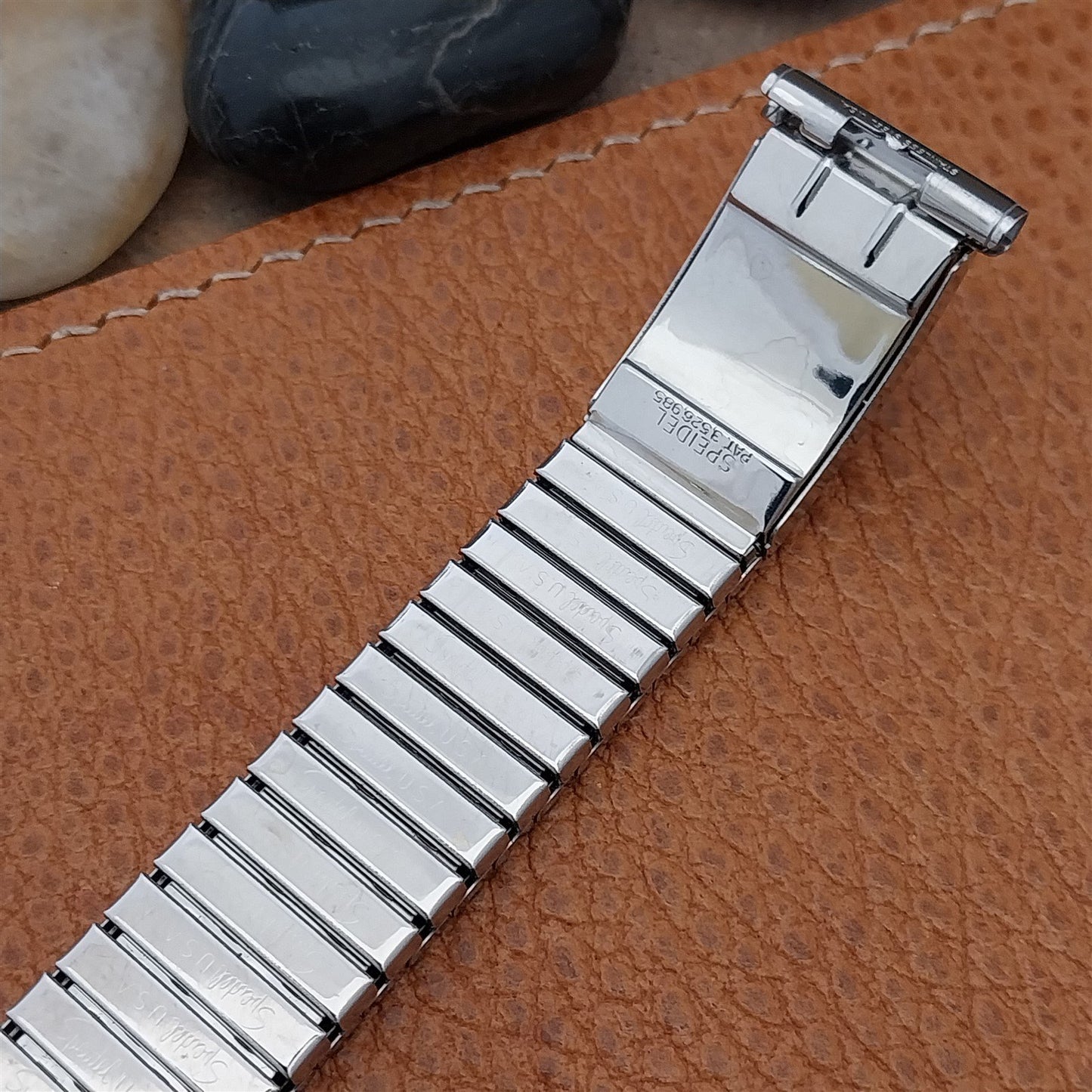 Speidel Valencia Perpetual Calendar Stainless Steel Vintage Watch Band