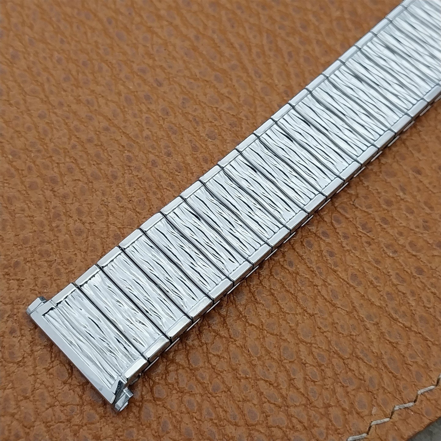 Speidel Valencia 1972/73 Calendar Stainless Steel nos Vintage Watch Band