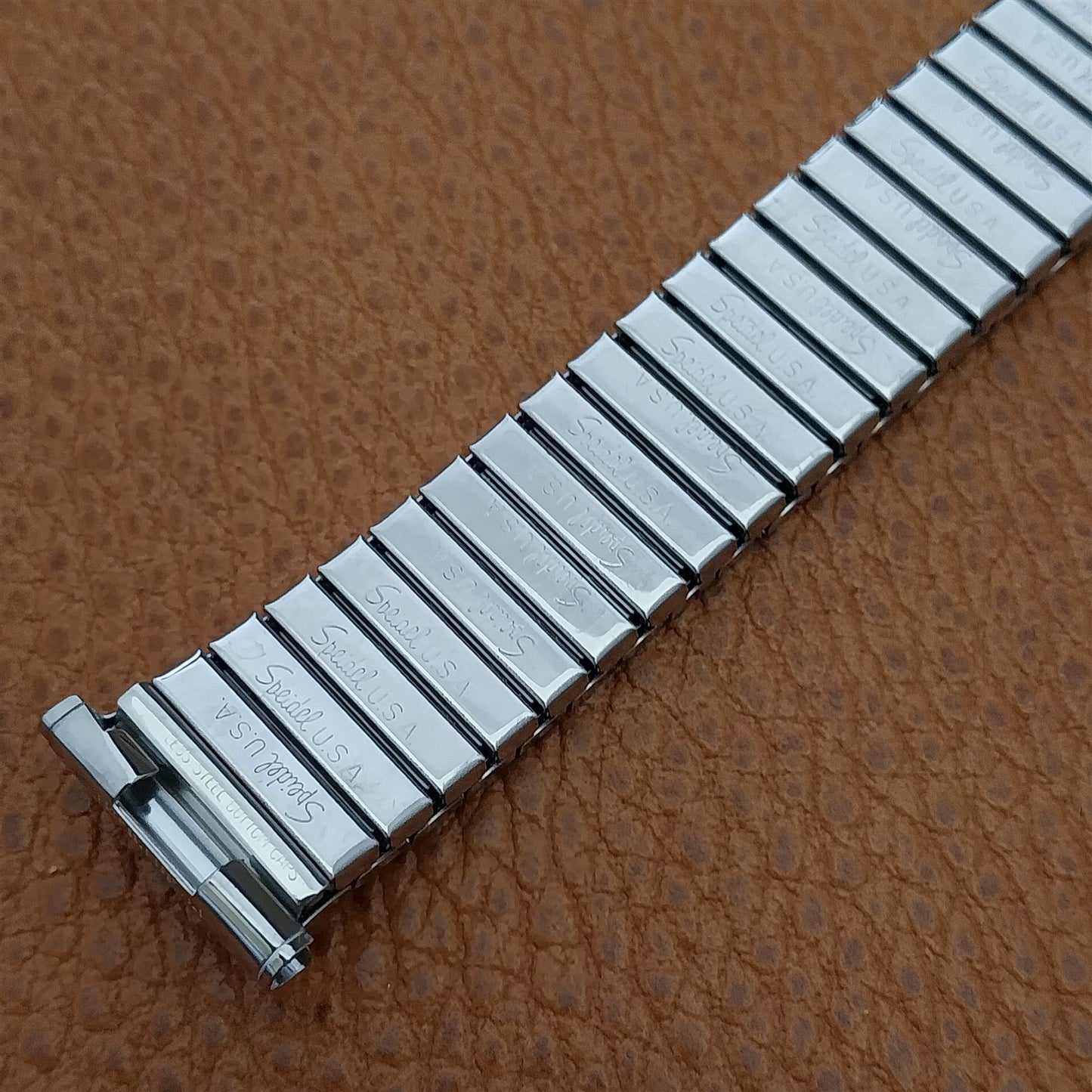 Speidel Valencia 1973/1974 Calendar Stainless Steel Unused Vintage Watch Band