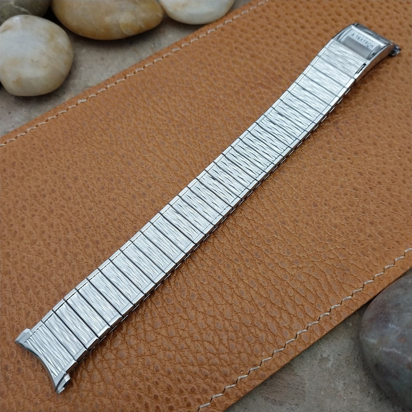 Speidel Valencia 1971/72 Calendar Stainless Steel Unused nos Vintage Watch Band