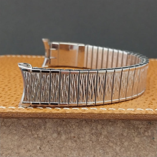 Speidel Valencia Perpetual Calendar Stainless Steel nos Vintage Watch Band