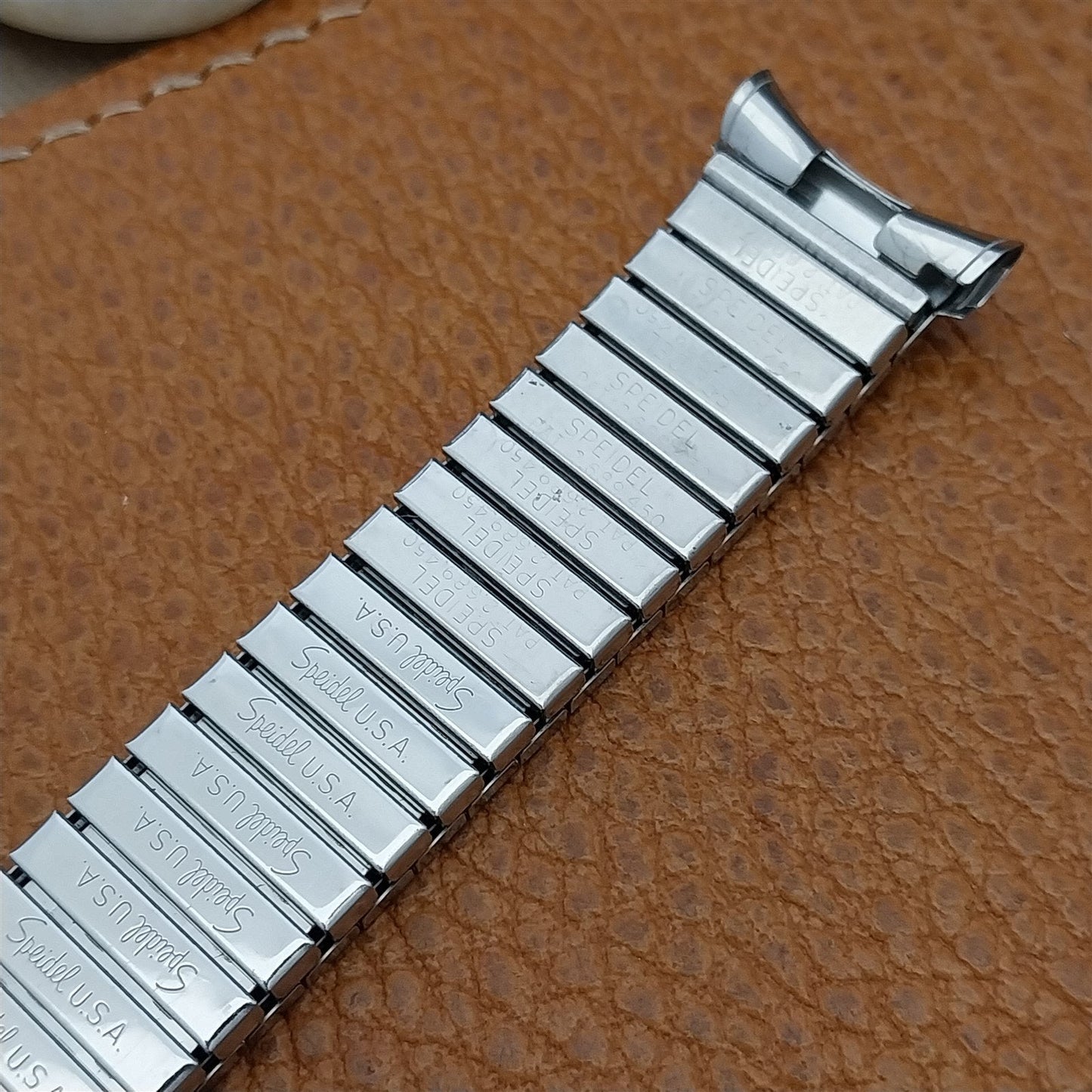 Long Stainless Steel 1969 Speidel Valencia New Vintage Watch Band