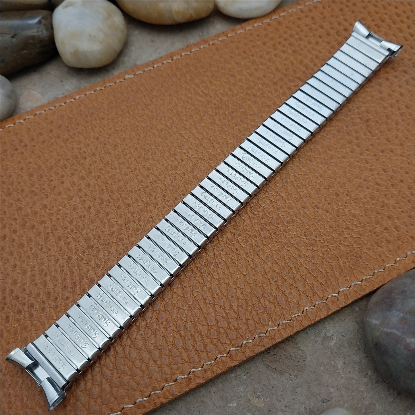 Long Stainless Steel 1969 Speidel Valencia New Vintage Watch Band