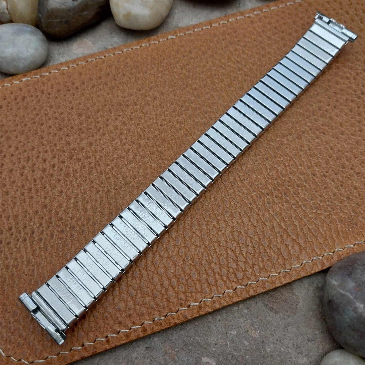 19mm 18mm Stainless Steel Speidel Linesman 1960s Twistoflex Vintage Watch Band