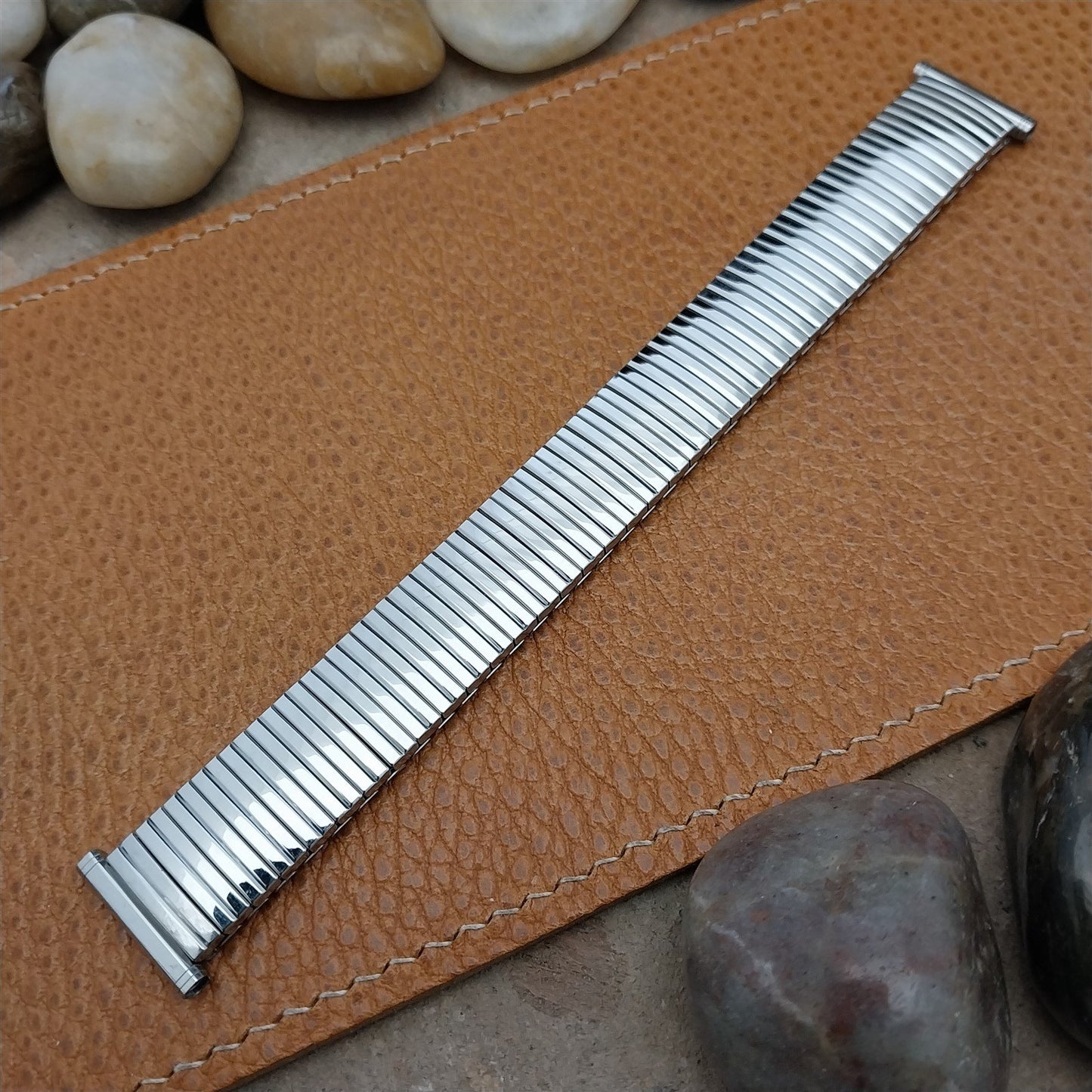 19mm 18mm Stainless Steel Speidel Linesman 1960s Twistoflex Vintage Watch Band