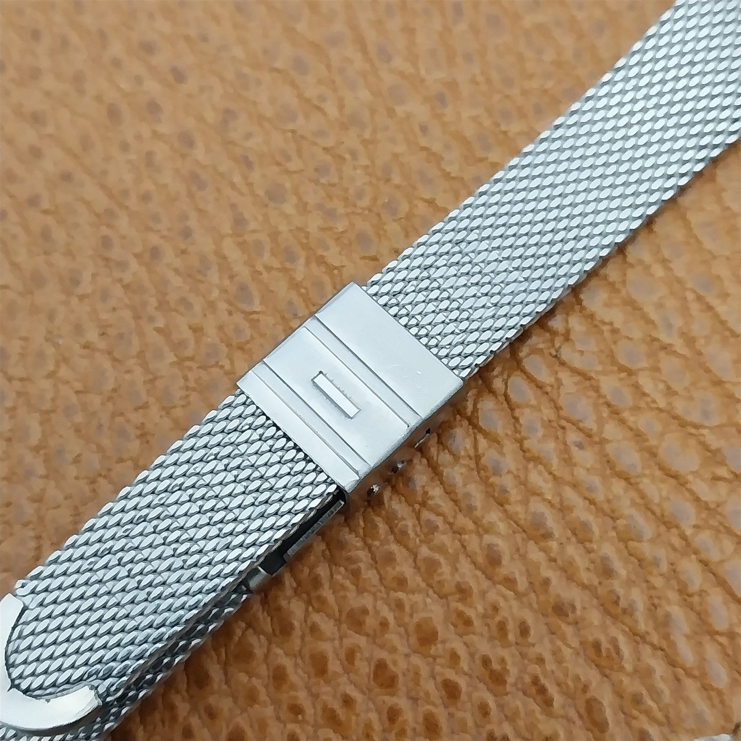 16mm JB Champion Womens Stainless Steel Mesh Unused 1960s Vintage Watch Band