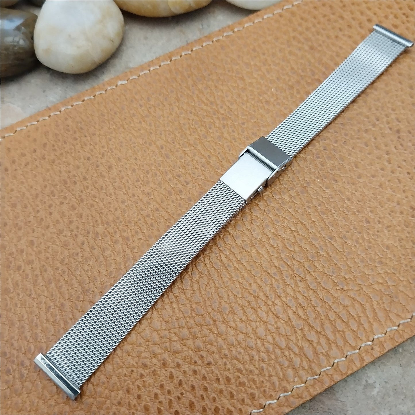 14mm JB Champion Ladies Stainless Steel Mesh Unused 1960s Vintage Watch Band