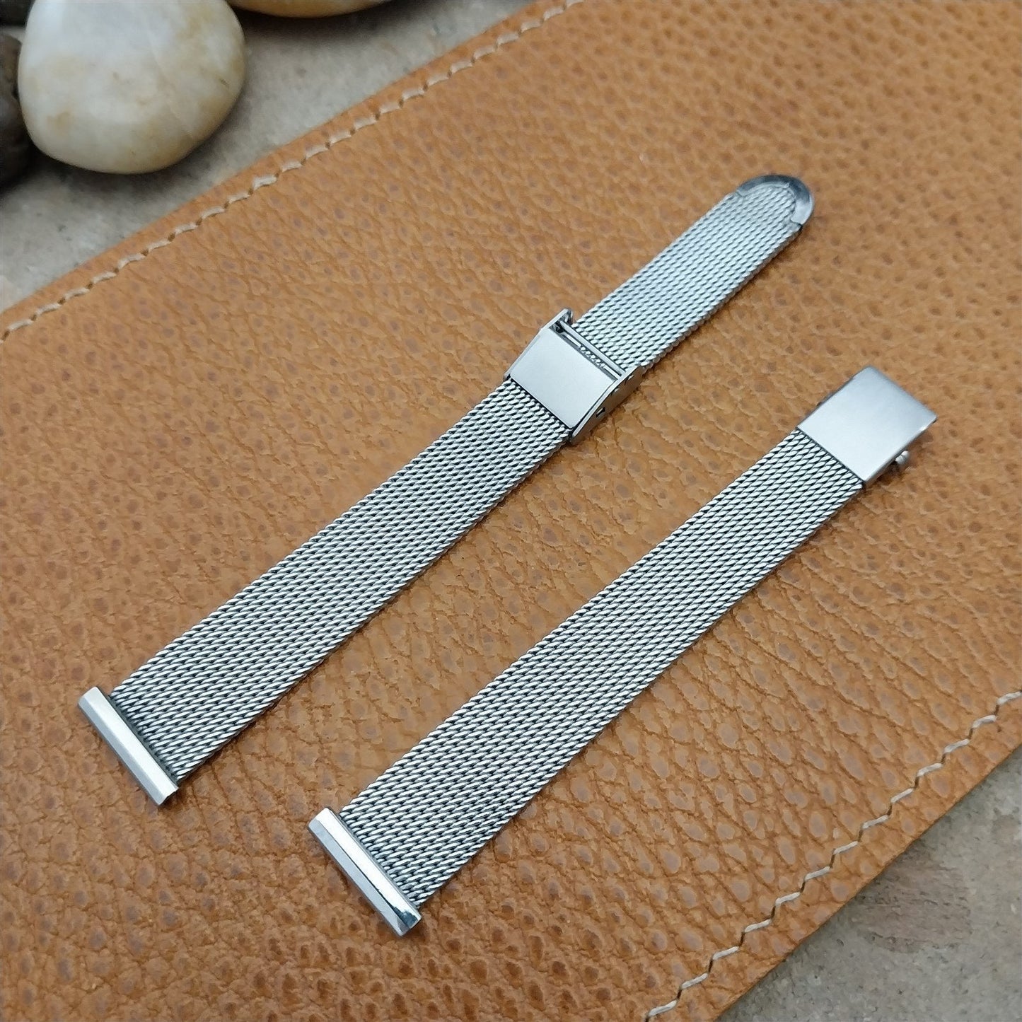 14mm JB Champion Ladies Stainless Steel Mesh Unused 1960s Vintage Watch Band