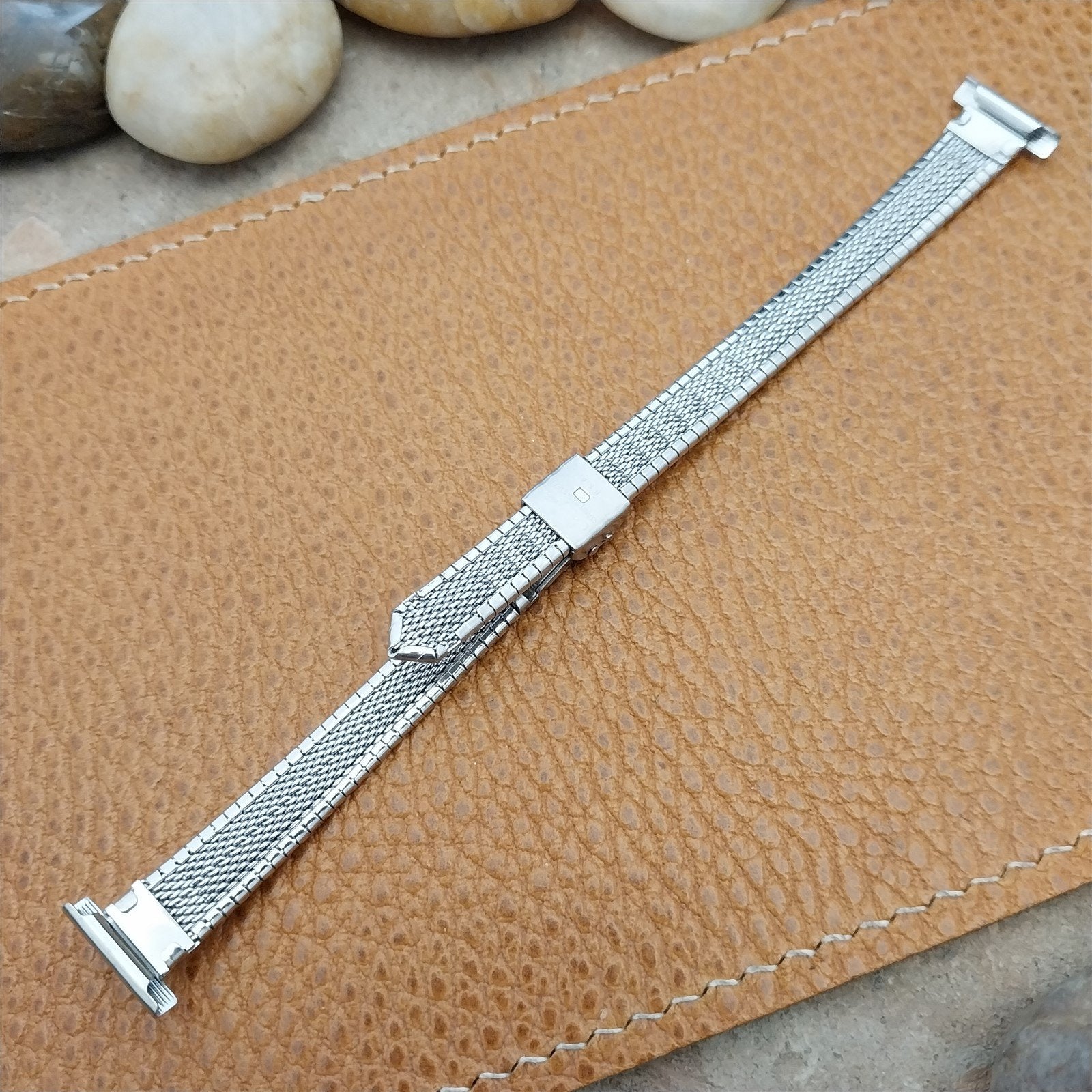 14mm 9/16" JB Champion Womens Stainless Steel 1960s/1970s nos Vintage Watch Band