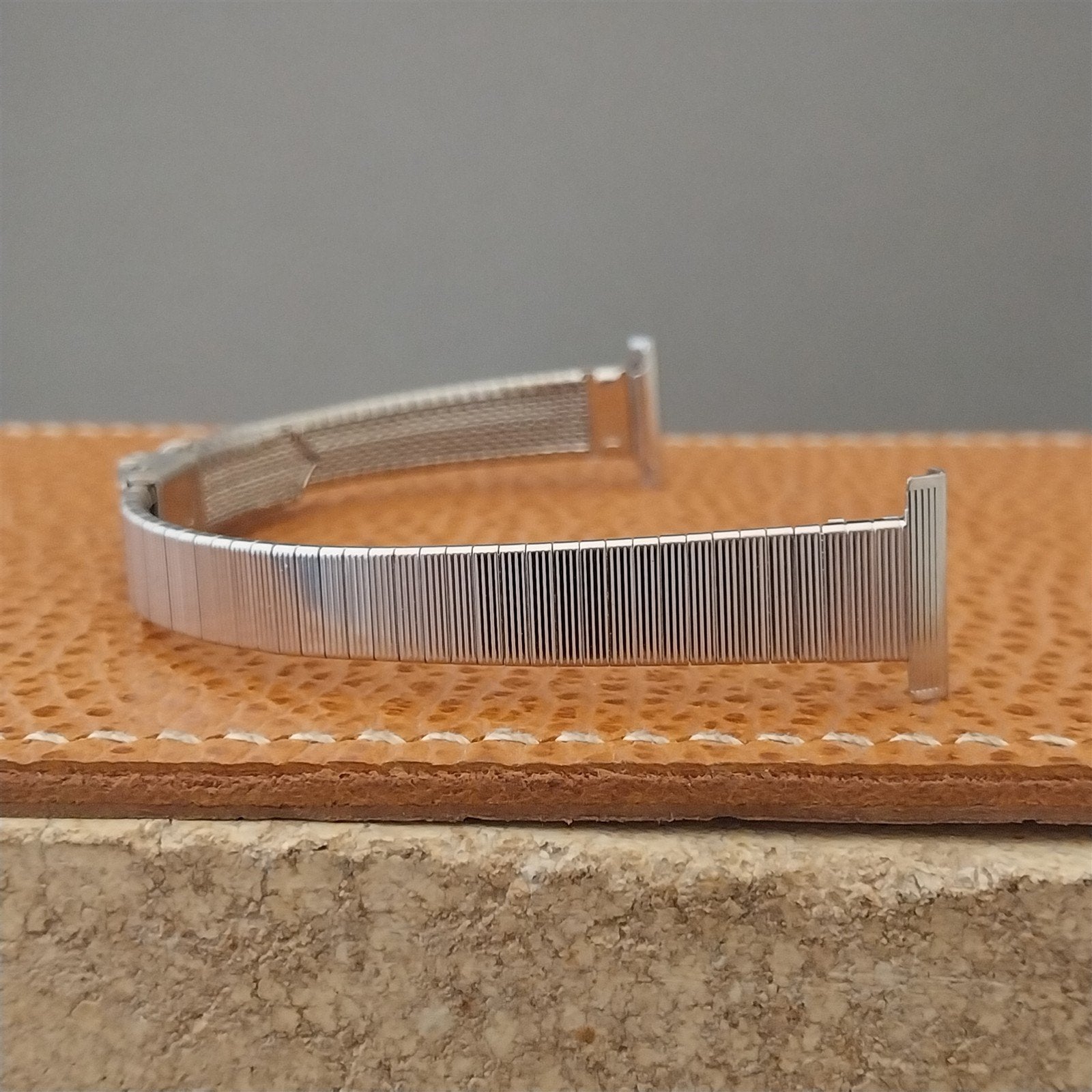 14mm 9/16" JB Champion Womens Stainless Steel 1960s-1970s nos Vintage Watch Band