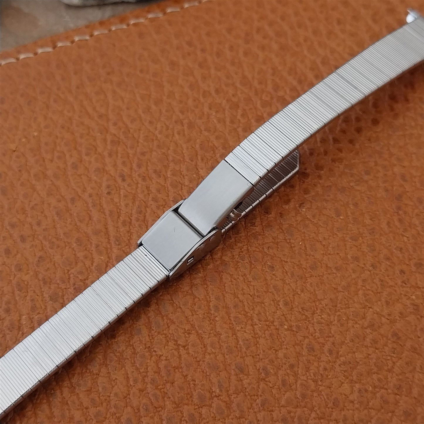 14mm 9/16" JB Champion Womens Stainless Steel 1960s-1970s nos Vintage Watch Band