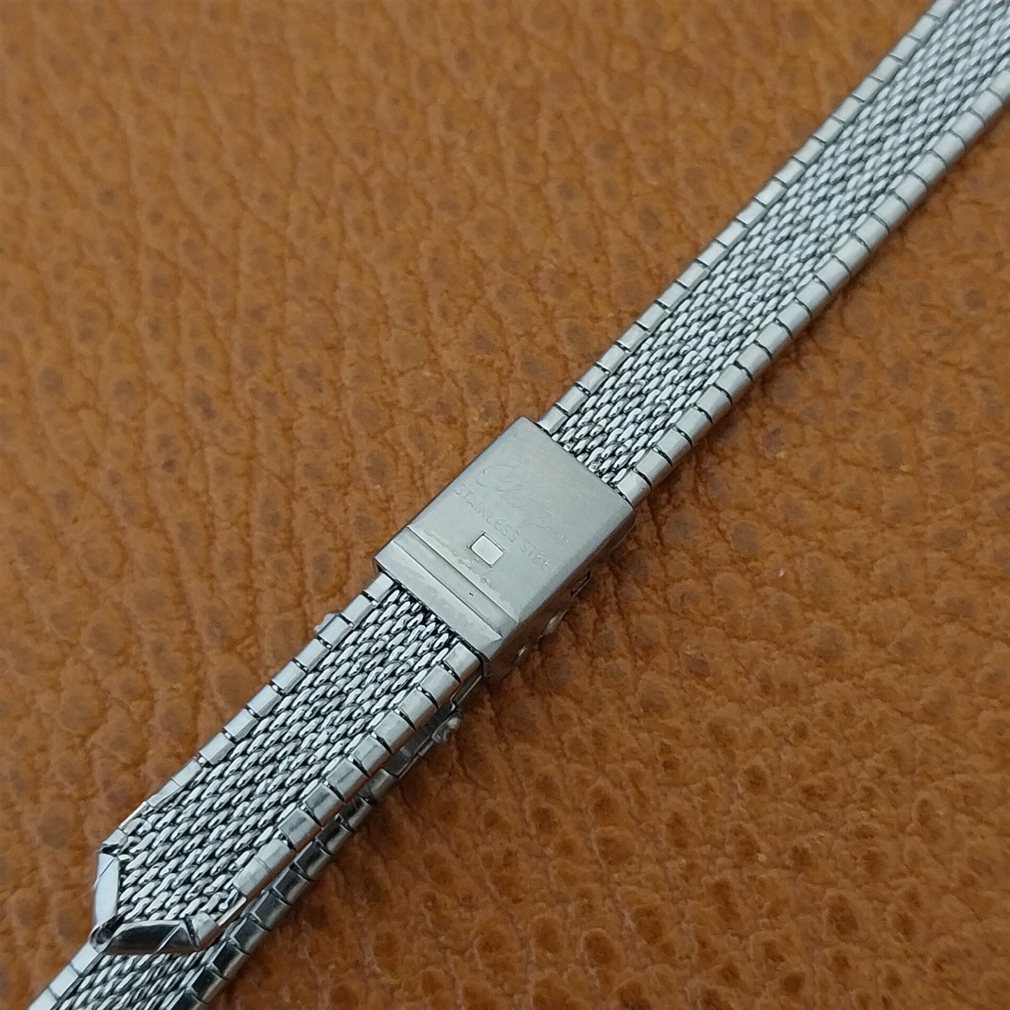 14mm 9/16" JB Champion Womens Stainless Steel 1960s-1970s nos Vintage Watch Band