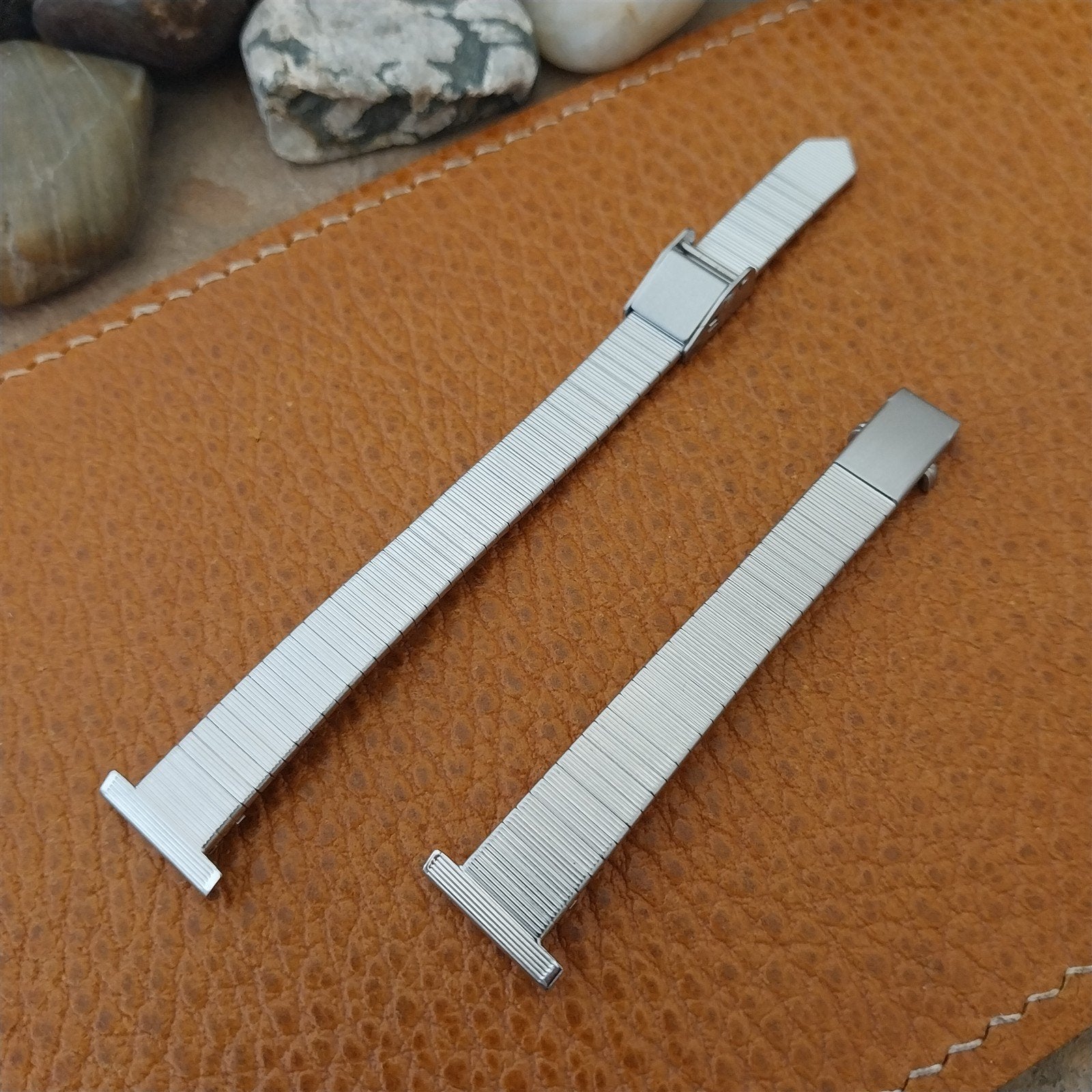 14mm 9/16" JB Champion Womens Stainless Steel 1960s-1970s nos Vintage Watch Band