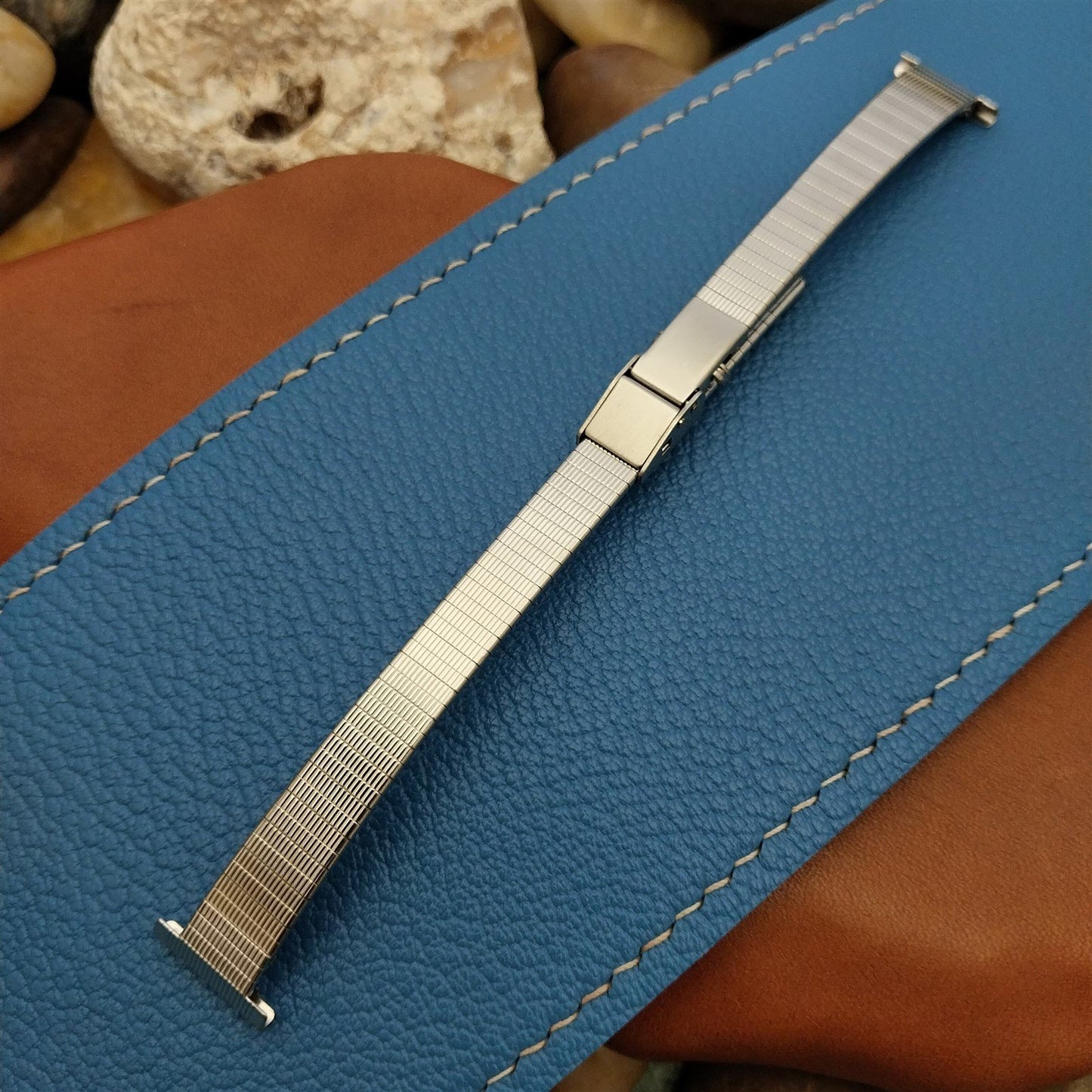 Vintage 14mm 13mm 12mm JB Champion Ladies Stainless 1960s Unused Watch Band