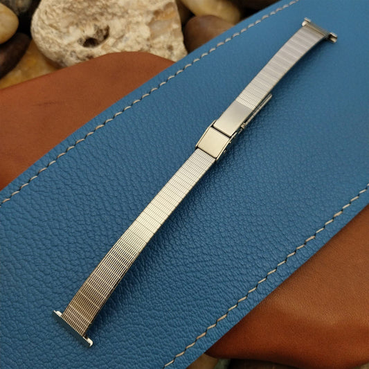 Vintage 14mm 13mm 12mm JB Champion Ladies Stainless 1960s Unused Watch Band