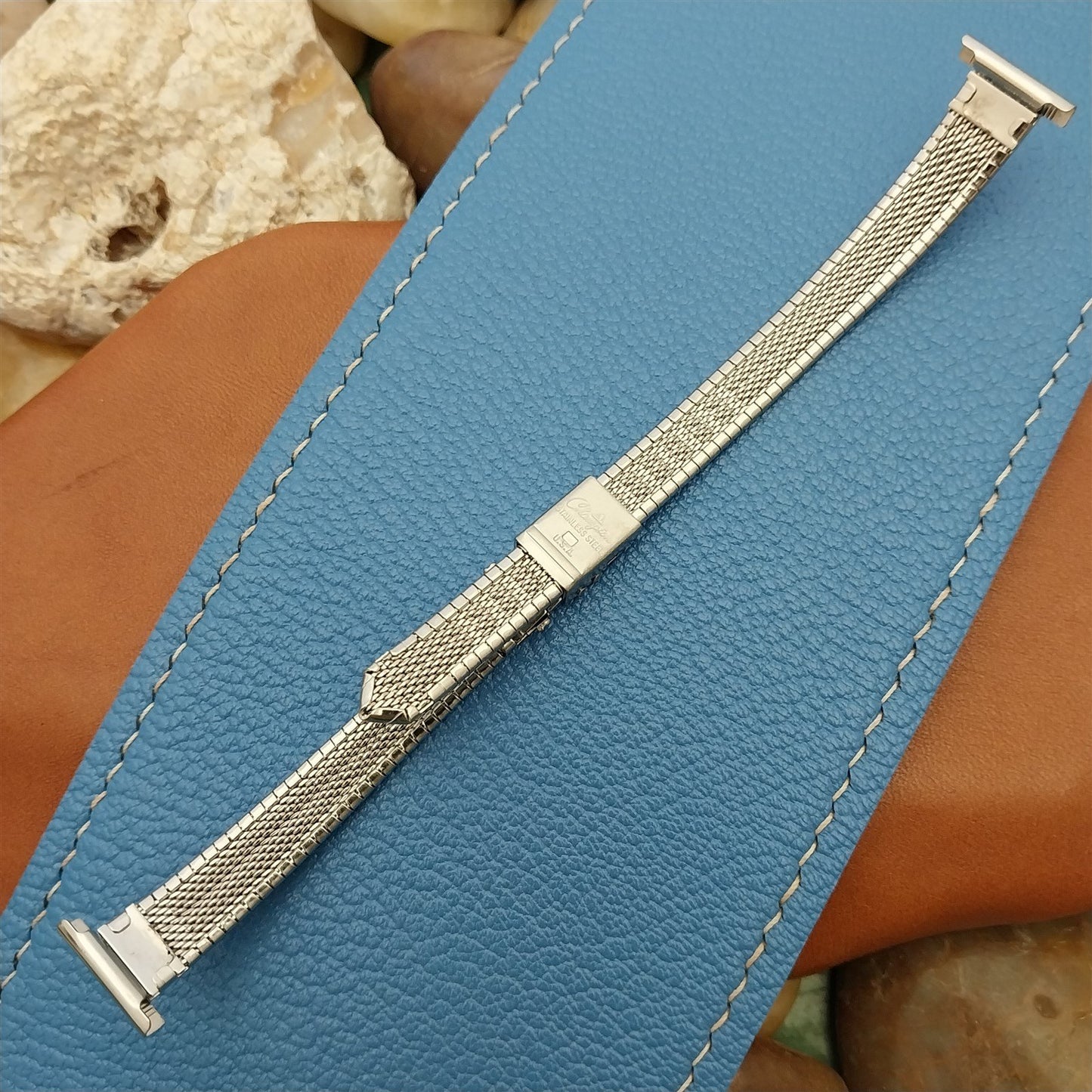 Vintage 14mm 13mm 12mm JB Champion Ladies Stainless 1960s Unused Watch Band