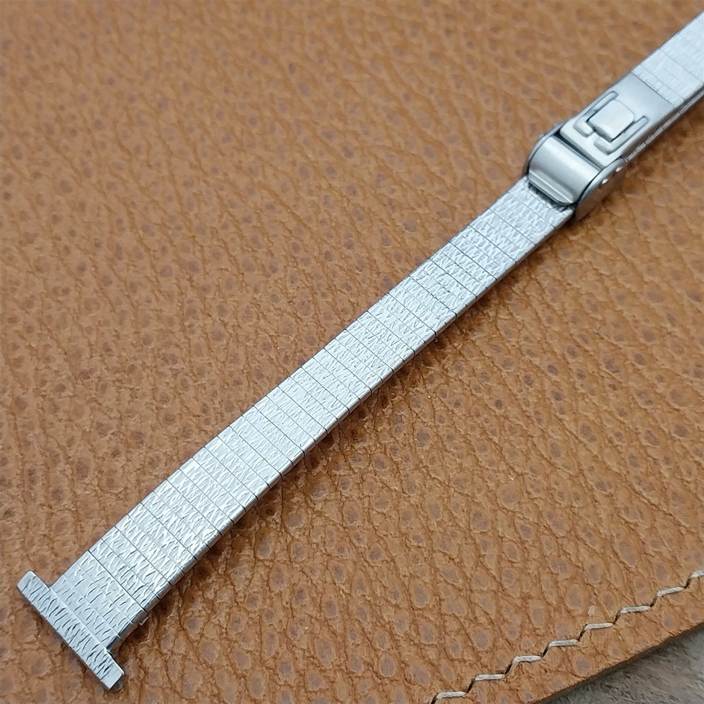 14mm 9/16" JB Champion Womens Stainless Steel 1960s/1970s nos Vintage Watch Band