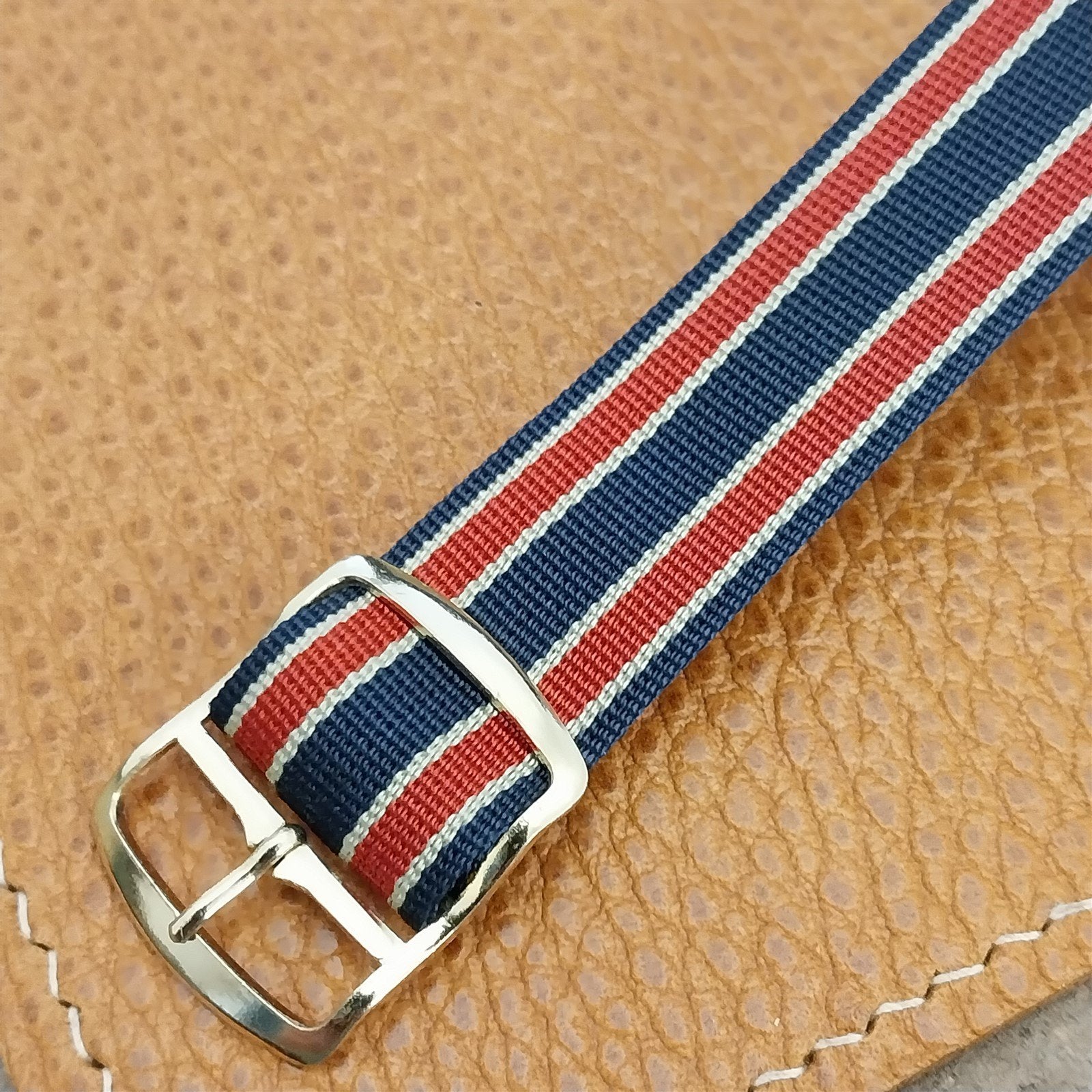 Vintage 18mm Perlon Classic Single Pass 1960s Unused NOS Watch Band