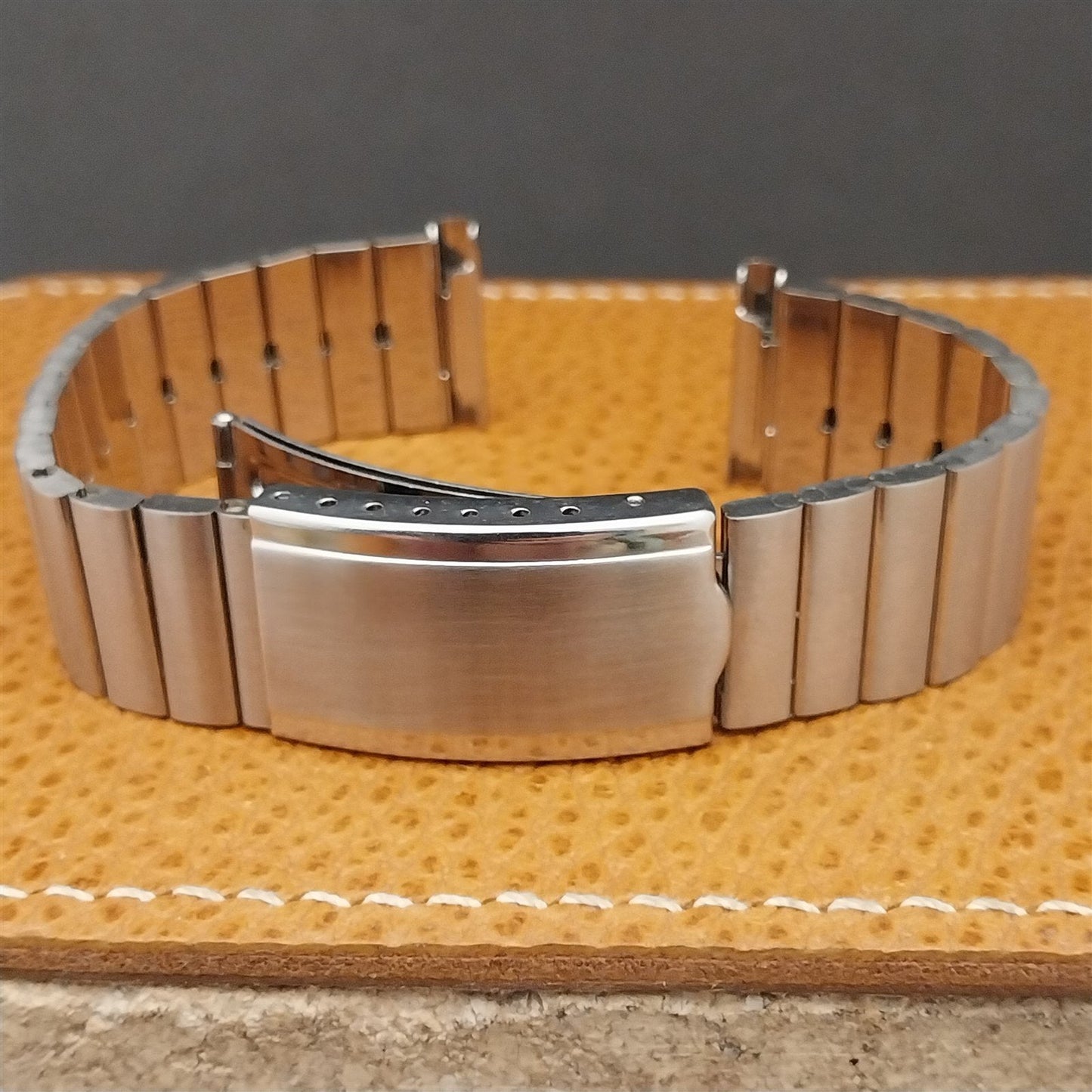 Vintage Stainless Steel 19mm 18mm Kestenmade Bambi nos 1970s Unused Watch Band