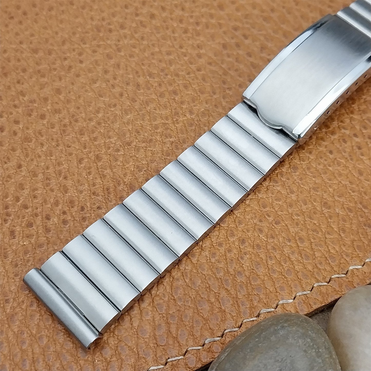 Vintage Stainless Steel 19mm 18mm Kestenmade Bambi nos 1970s Unused Watch Band