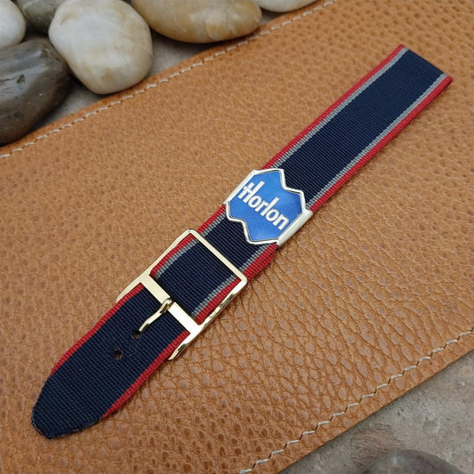 18mm 1960s Nylon Vintage Watch Band Regimental Divers Watch Strap