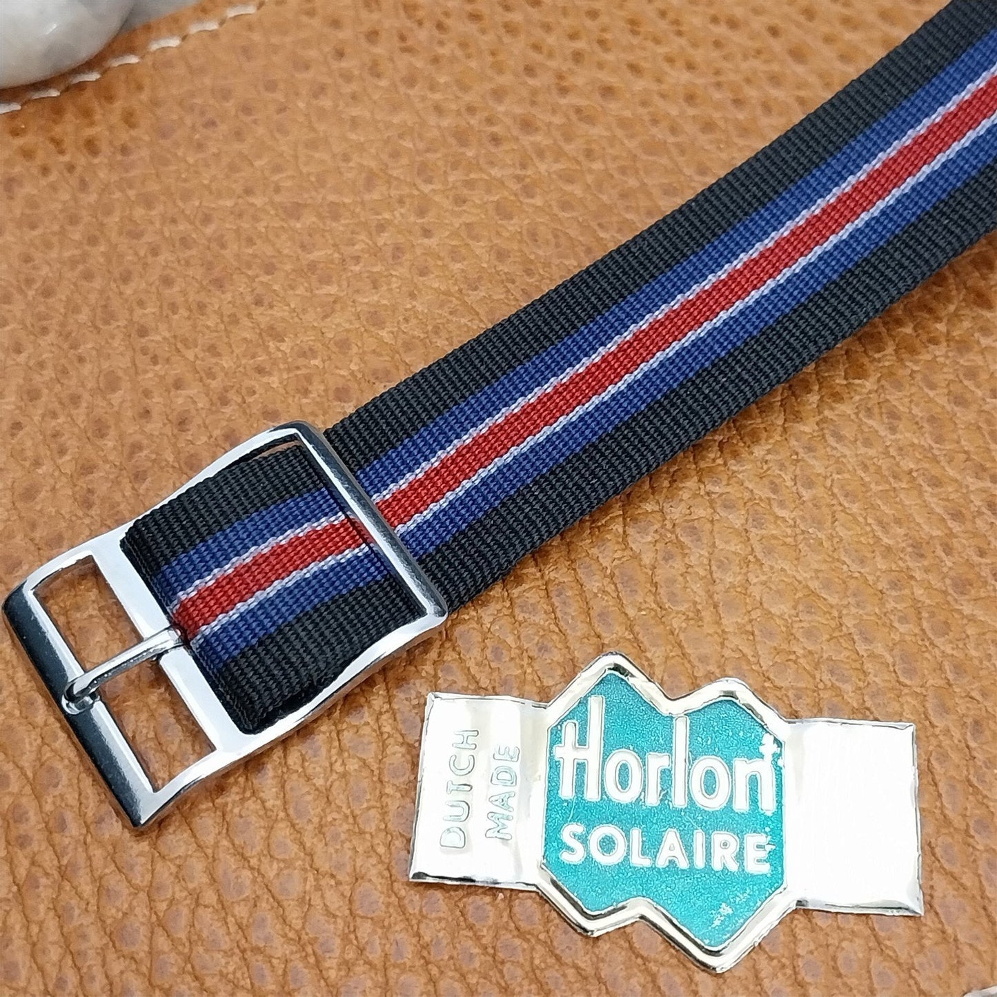 Vintage Perlon 18mm Horlon Classic Single Pass Unused 1960s Watch Band