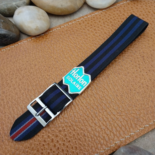 Vintage 16mm 1960s Reversible Perlon Classic Single Pass NOS Unused Watch Band