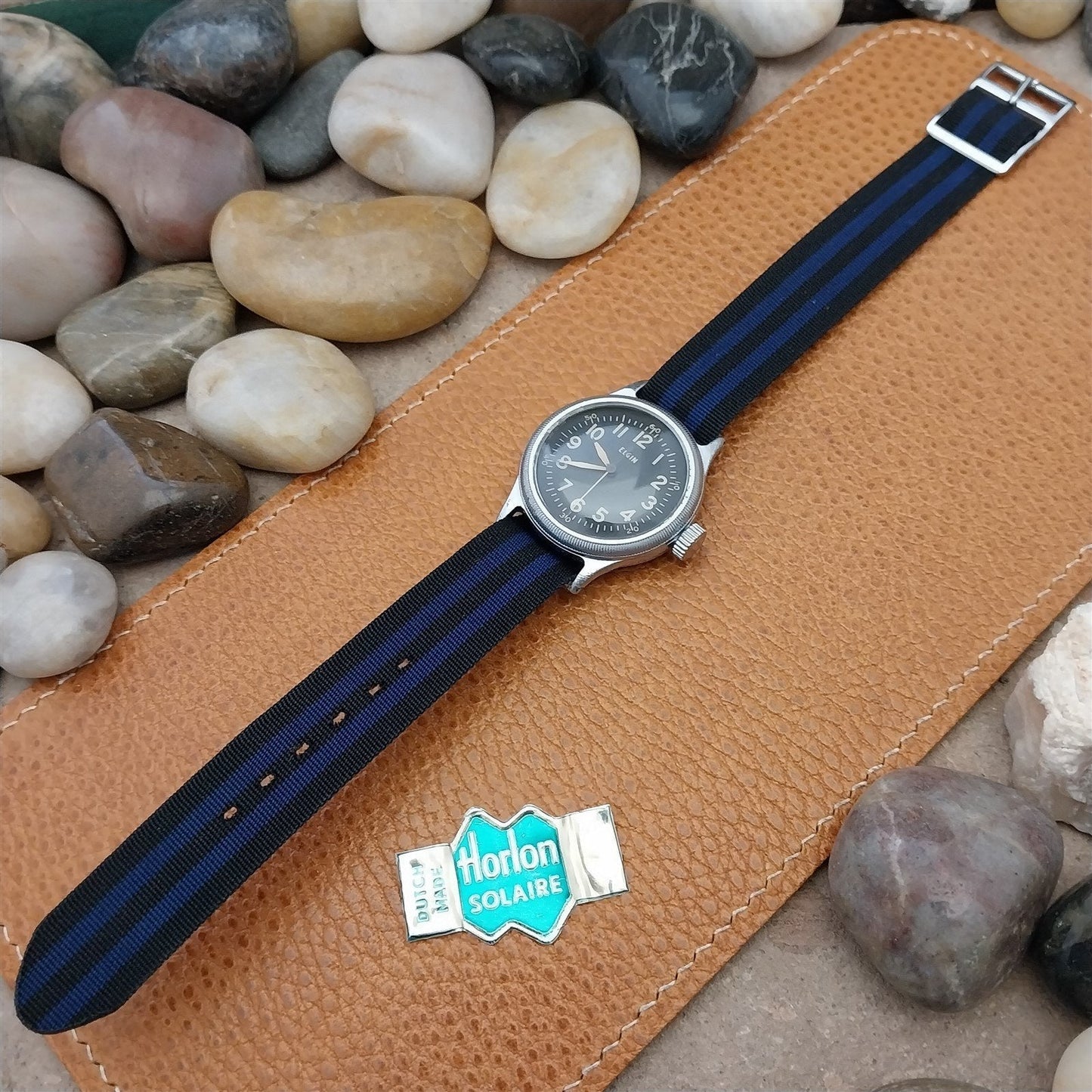 Vintage 16mm 1960s Reversible Perlon Classic Single Pass NOS Unused Watch Band