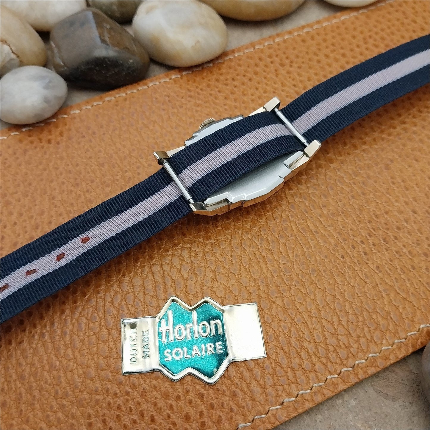 Vintage 16mm 1960s Reversible Perlon Classic Single Pass NOS Unused Watch Band