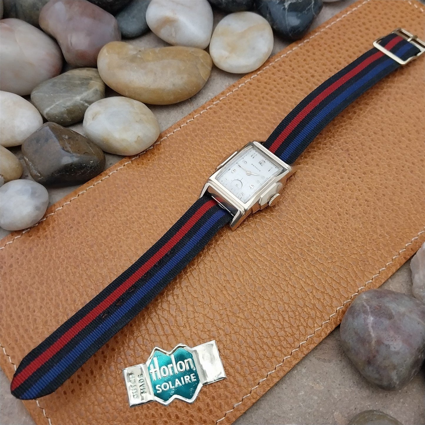 Vintage 16mm 1960s Reversible Perlon Classic Single Pass NOS Unused Watch Band