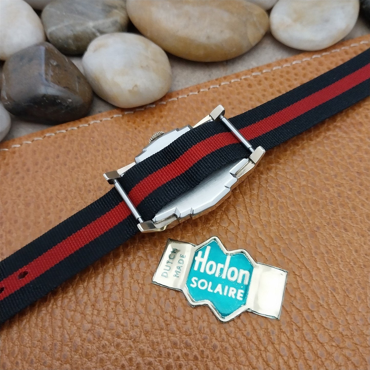 Vintage 16mm 1960s Reversible Perlon Classic Single Pass NOS Unused Watch Band