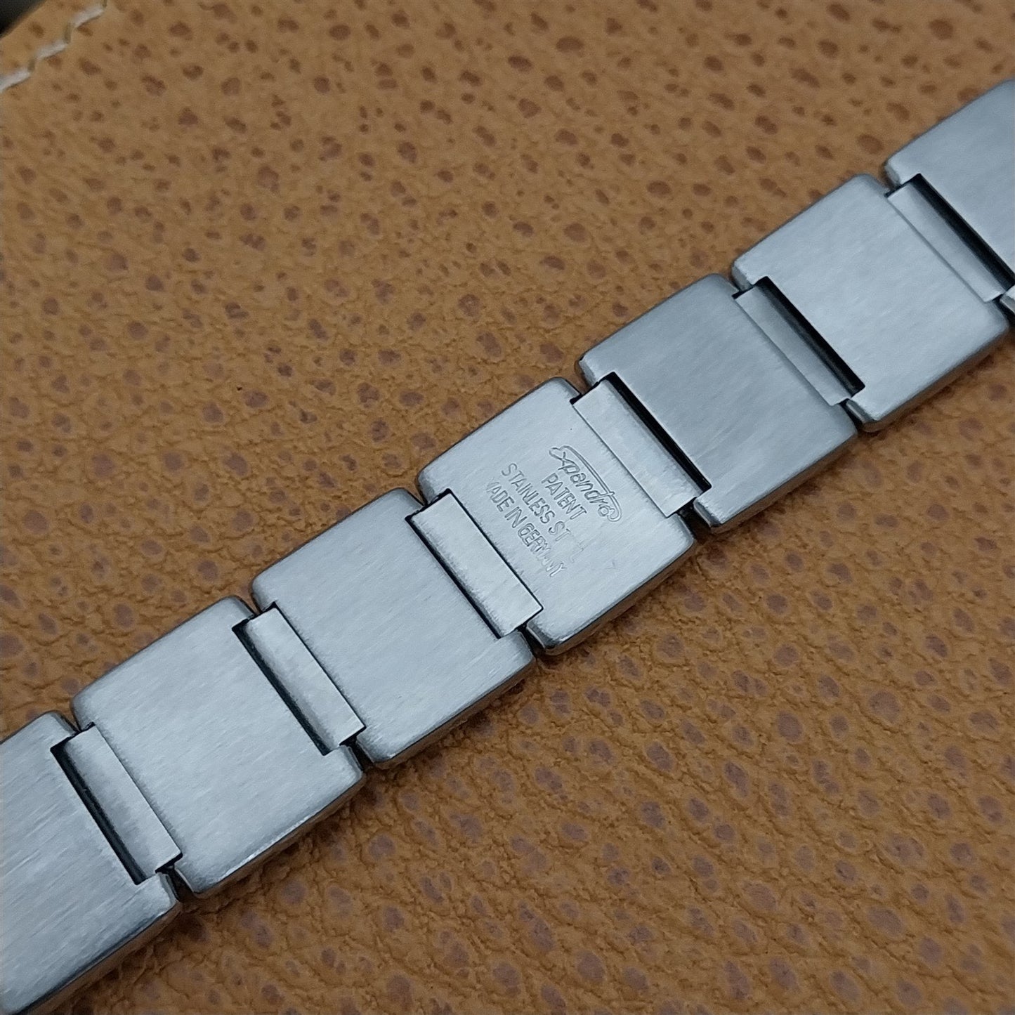 18mm Kiefer Expandro Stainless Steel Wire Lug Unused 1960s Vintage Watch Band