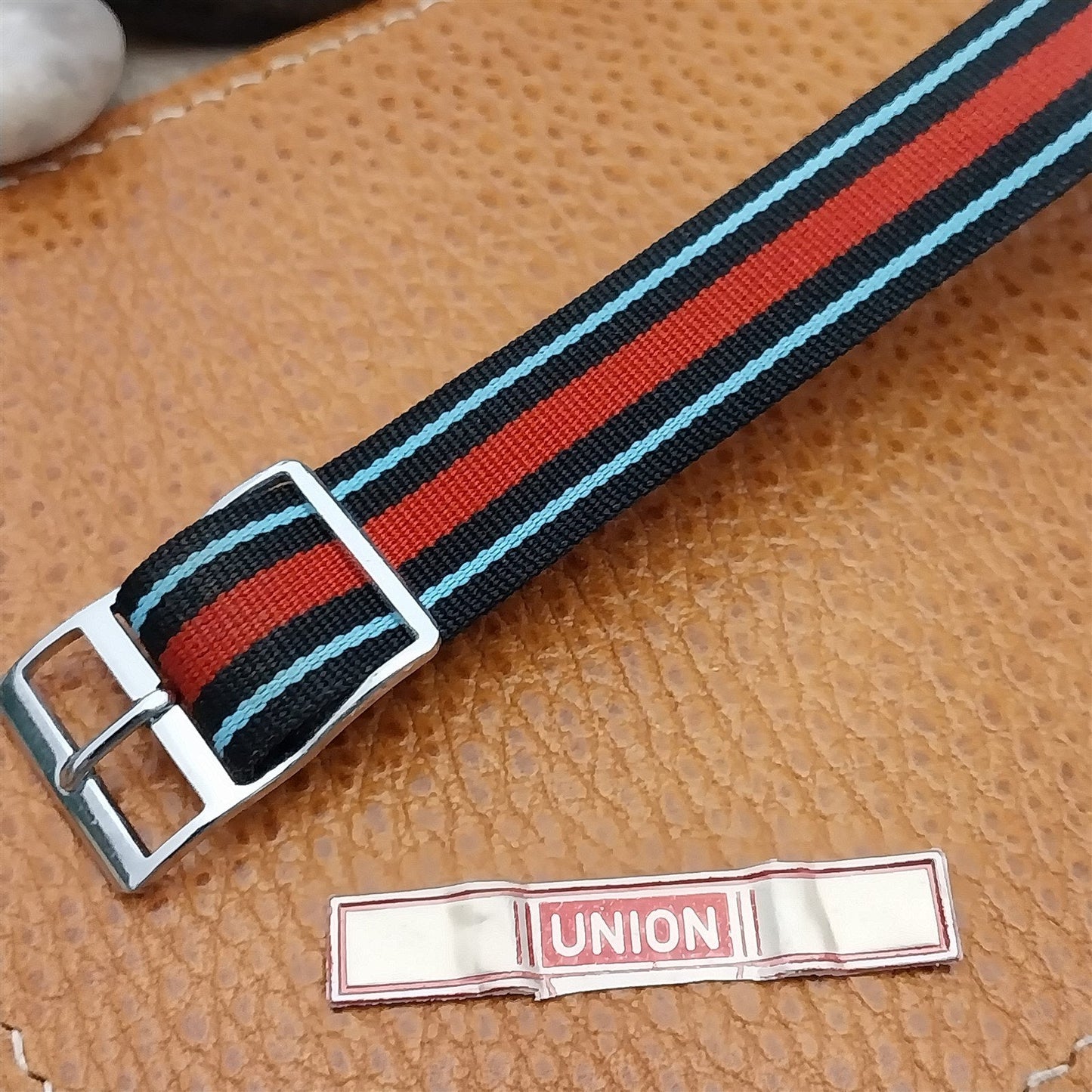 Vintage 16mm 1960s Perlon Classic Single Pass NOS Unused Field Watch Band