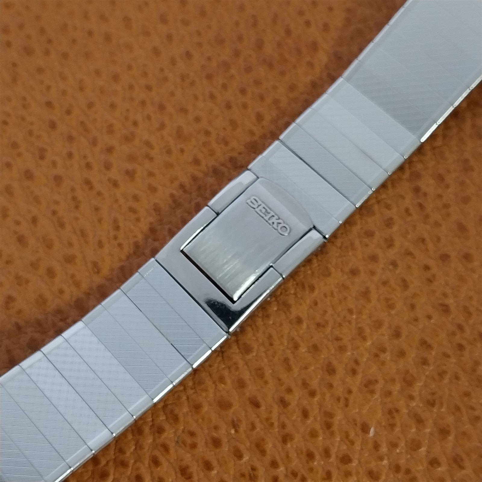 18mm Seiko Stainless Steel Stelux stl nos Vintage Watch Band
