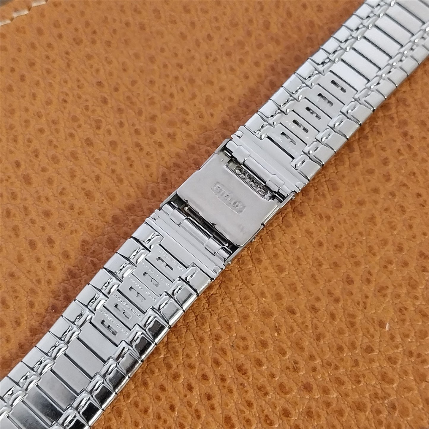 18mm Seiko Stainless Steel Stelux stl nos Vintage Watch Band