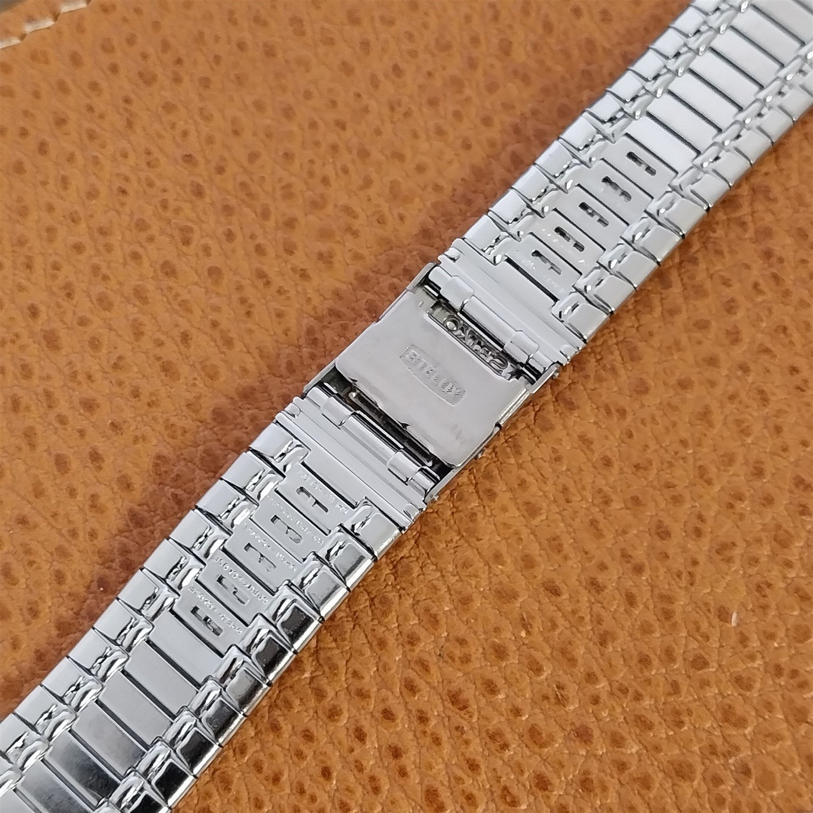 18mm Seiko Stainless Steel Stelux stl nos Vintage Watch Band