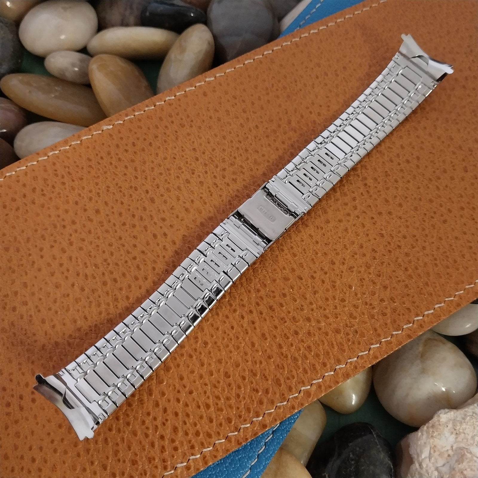 18mm Seiko Stainless Steel Stelux stl nos Vintage Watch Band