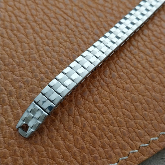 Ladies Bulova Stainless Steel Expansion nos Ring-End Vintage Watch Band