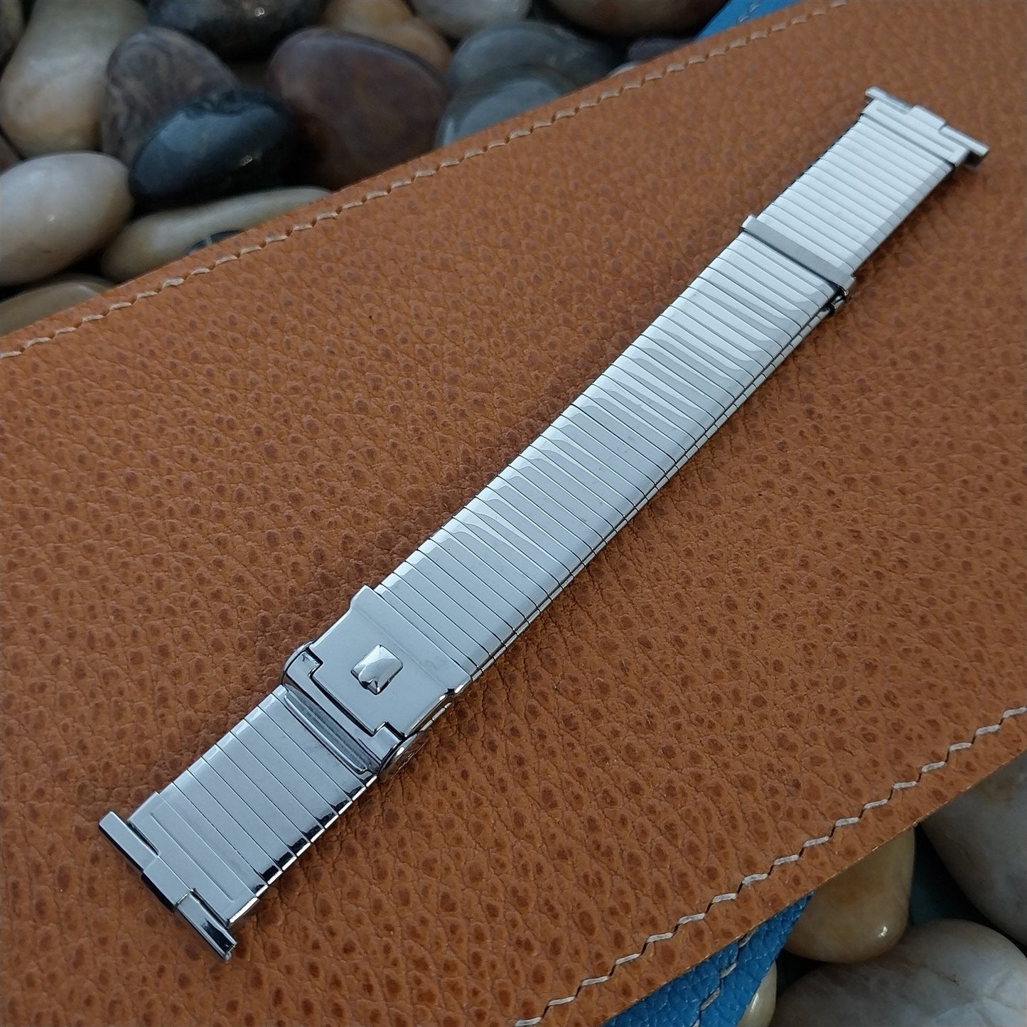 19mm 18mm JB Champion Stainless Steel Komfit 1960s Vintage Watch Band